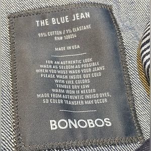 Bonobos | Jeans | Tailored Fit | Extra Long Length | 32 x 36